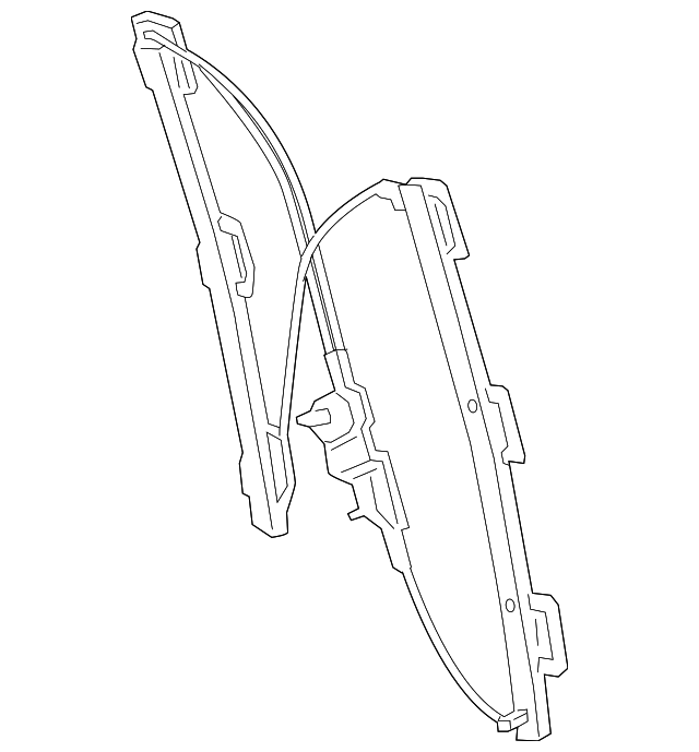 Window Regulator - Porsche (9Y0-837-462-A)