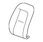 42673144 - : Part# 42575136 Sky Cool Gray Front Driver Side Seat Back Cover for Chevrolet: Bolt EV Image