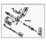 MR510120 - Steering: Gear Assembly for Chrysler: Sebring | Dodge: Stratus Image