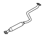 FP3140300B - Exhaust: Resonator &amp; Pipe for Mazda: Protege Image