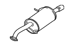 FP4640100E - Exhaust: Exhaust Muffler for Mazda Image