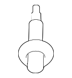 10134407 - Body: Bumper Cover Retainer Clip for GM Image