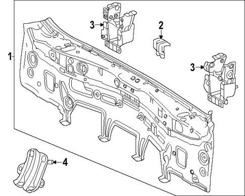 Rear Body for 2025 Lexus TX500h #0