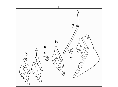 Tail Lamps for 2006 Mercedes-Benz CLS55 AMG #0