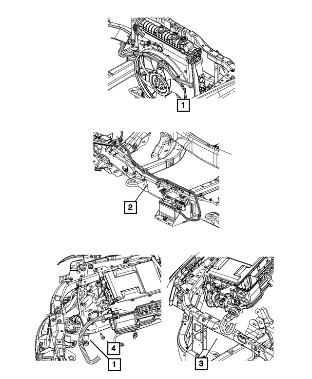 6105152AA - : Hex Flange Head Screw, Mounting for Mopar Image
