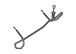 51166977776 - Body: Release Cable for BMW Image
