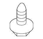 91561S84A21ZB - Body: Deck Lid Trim Clip for Honda: Accord, Civic, Element, Fit, HR-V Image