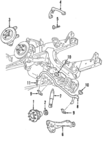 ASH173 - Suspension: Shock Absorber for Ford Image image