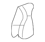 9046804183 - Body: Window Molding Clip for Toyota: Sienna Image