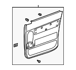6768008050B0 - : Door Trim Panel for Toyota: Sienna Image
