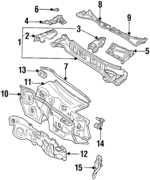 Dash Panel Insulator