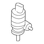 95562817201 - Body: Washer Pump for Porsche: Cayenne, Macan, Panamera, Taycan Image