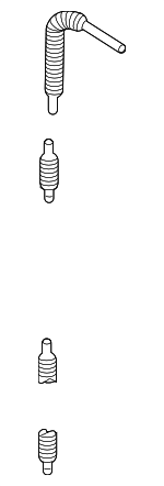 95562813000 - Body: Washer Hose for Porsche: Cayenne Image