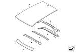 41313404475 - Bodywork: Roof Cover for BMW Image