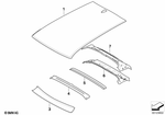 41313404476 - : Roof Covering Lifting-Sliding Roof for BMW Image