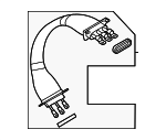 9411A040 - : Cable Assembly for Mitsubishi: Outlander, Outlander PHEV Image