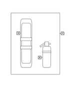 55352852AA - Wheels: Tool Set for Mopar Image image