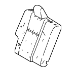 7165102720 - : Seat Back Pad for Toyota Image