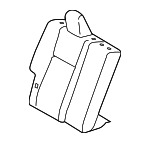 710770Z390J1 - : Seat Back Cover for Toyota Image