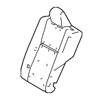 7165202661 - Body: Seat Back Pad for Toyota: Corolla Image