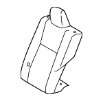 7107802M82B3 - Body: Seat Back Cushion Cover for Toyota: Corolla Image