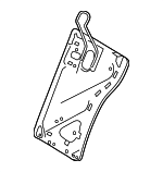 7101802330 - Body: Seat Back Frame for Toyota: Corolla Image