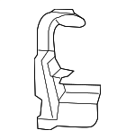 1FN63DK7AA - Body: Inner Shield for Mopar Image