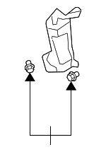 BC1D56145 - Fuel System: Protector Clip for Mazda: 2, 3, 5, 6, 626, CX-5, CX-7, CX-9, Miata, MPV, MX-5 Miata, Protege, Protege5, RX-8 Image