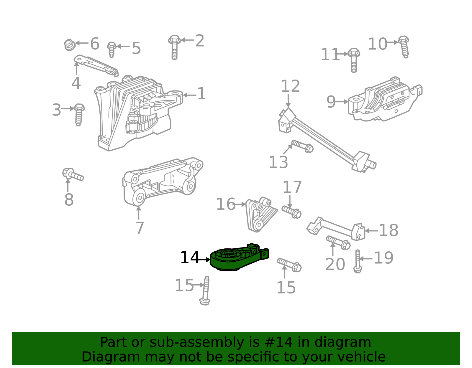 60009131 - High-Quality Strut for 2021-2025 GM | AutoNation Parts
