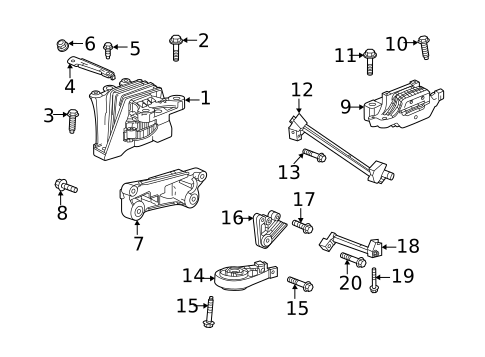 Automatic Transmission for 2024 Chevrolet Trailblazer #0