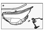 84001SL000 - : Headlamp Assembly for Subaru: Forester Image