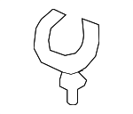 Radiator Coolant Hose Hold Down