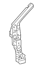 6110802120 - Body: Hinge Pillar Reinforced for Toyota Image