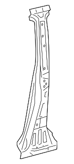6103802914 - Body: Center Pillar Reinforced for Toyota Image