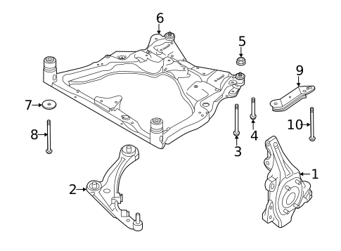 Suspension Components for 2019 Nissan Pathfinder #0