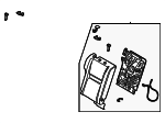 886006RC2A - : Seat Back Assembly for Nissan Image