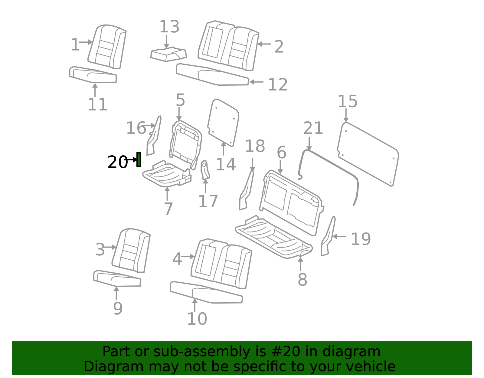 BC3Z-7862418-A Handle bc3z7862418a | Fairway Ford OEM Parts