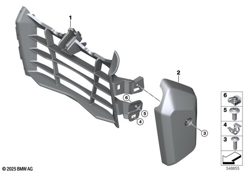 Motorcycle Trim Section, Windshield for 2025 BMW-Motorrad R 12 G/S #3