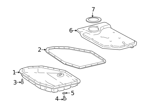 Transmission Components for 2004 Toyota RAV4 #0