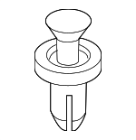 EA0150037 - Body: Grille Assembly Rivet for Mazda: 2, 3, 5, 6, CX-3, CX-30, CX-5, CX-7, CX-9, MX-3, MX-30 EV, MX-5 Miata, RX-8 Image