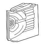 LR135485 - : 2015-2019 Land Rover Discovery Sport - LAMP for Land Rover: Discovery Sport Image