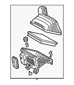 281103Q500 - Engine: Air Cleaner Assembly for Kia: Optima Image