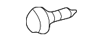 9015960535 - Body: Tailgate Gap Cover Bolt for Toyota Image