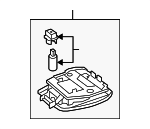 21290642018N96 - Body: Map Lamp Assembly for Mercedes-Benz Image