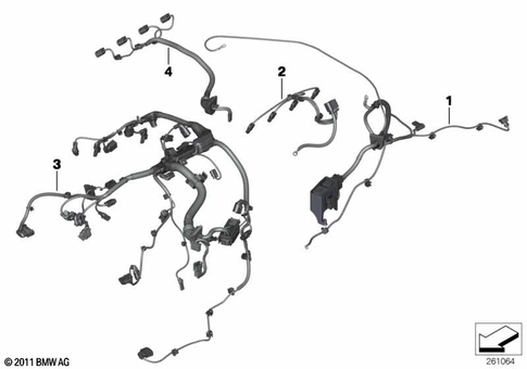 Engine Wiring Harness for 2018 BMW 328d #0