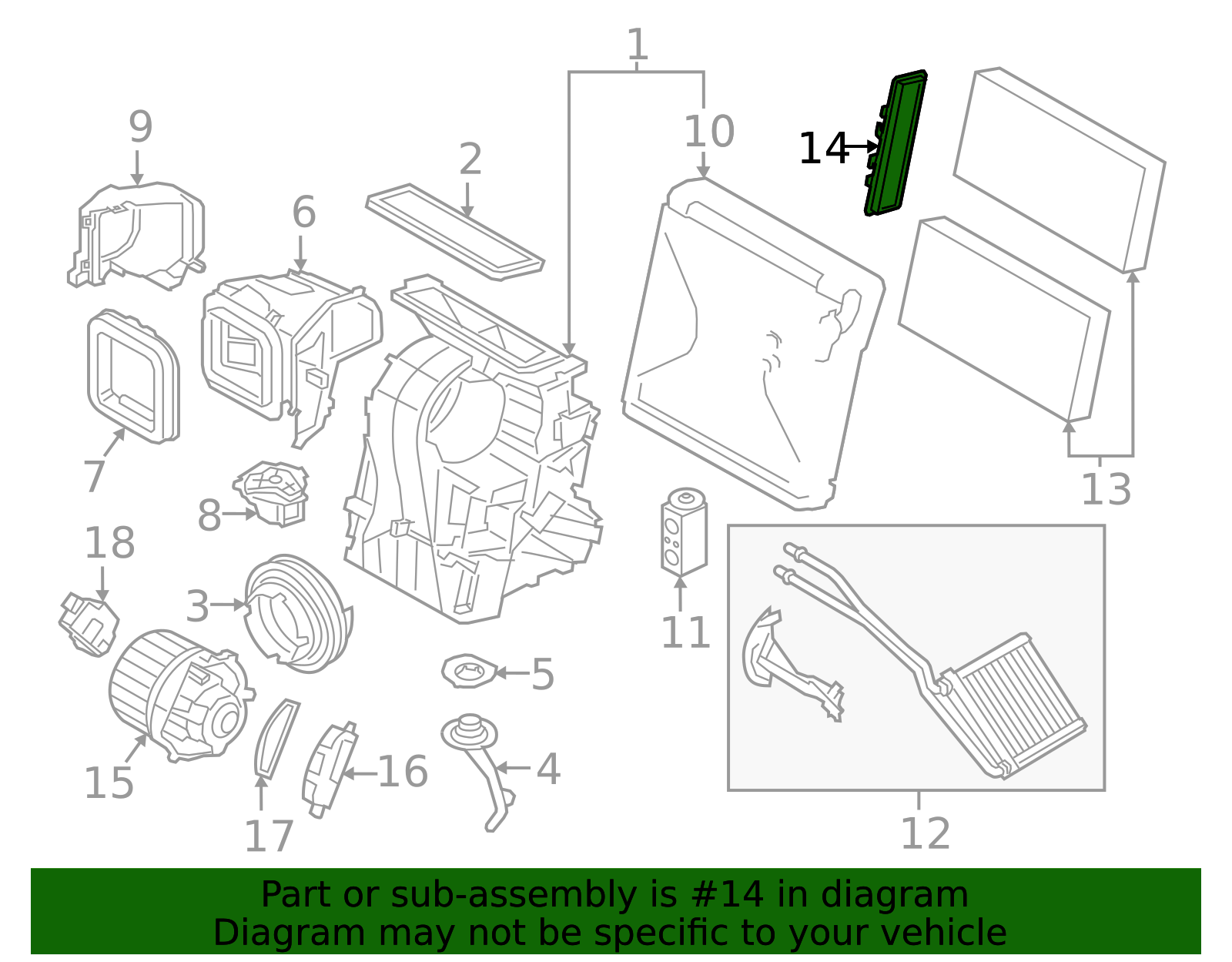 64-11-9-297-735 - Element Cover 2014-2024 BMW | Braman BMW & MINI Parts