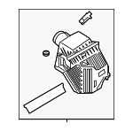 LR094063 - Air &amp; Fuel Delivery: Air Cleaner Assembly for Land Rover: Discovery Sport, Range Rover Evoque Image