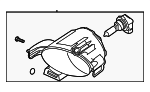 261555Z025 - Electrical: Fog Lamp Assembly for Nissan: Altima, Quest Image