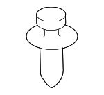 GJ2168885B02 - Electrical: Headlamp Assembly Fastener for Mazda: 2, 3, 5, 6, 626, CX-3, CX-30, CX-5, CX-50, CX-7, CX-70, CX-9, CX-90, Miata, Millenia, MPV, MX-3, MX-30 EV, MX-5 Miata, MX-6, Protege, Protege5, RX-8 Image