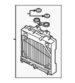 17217572542 - Cooling System: Oil Cooler for BMW Image